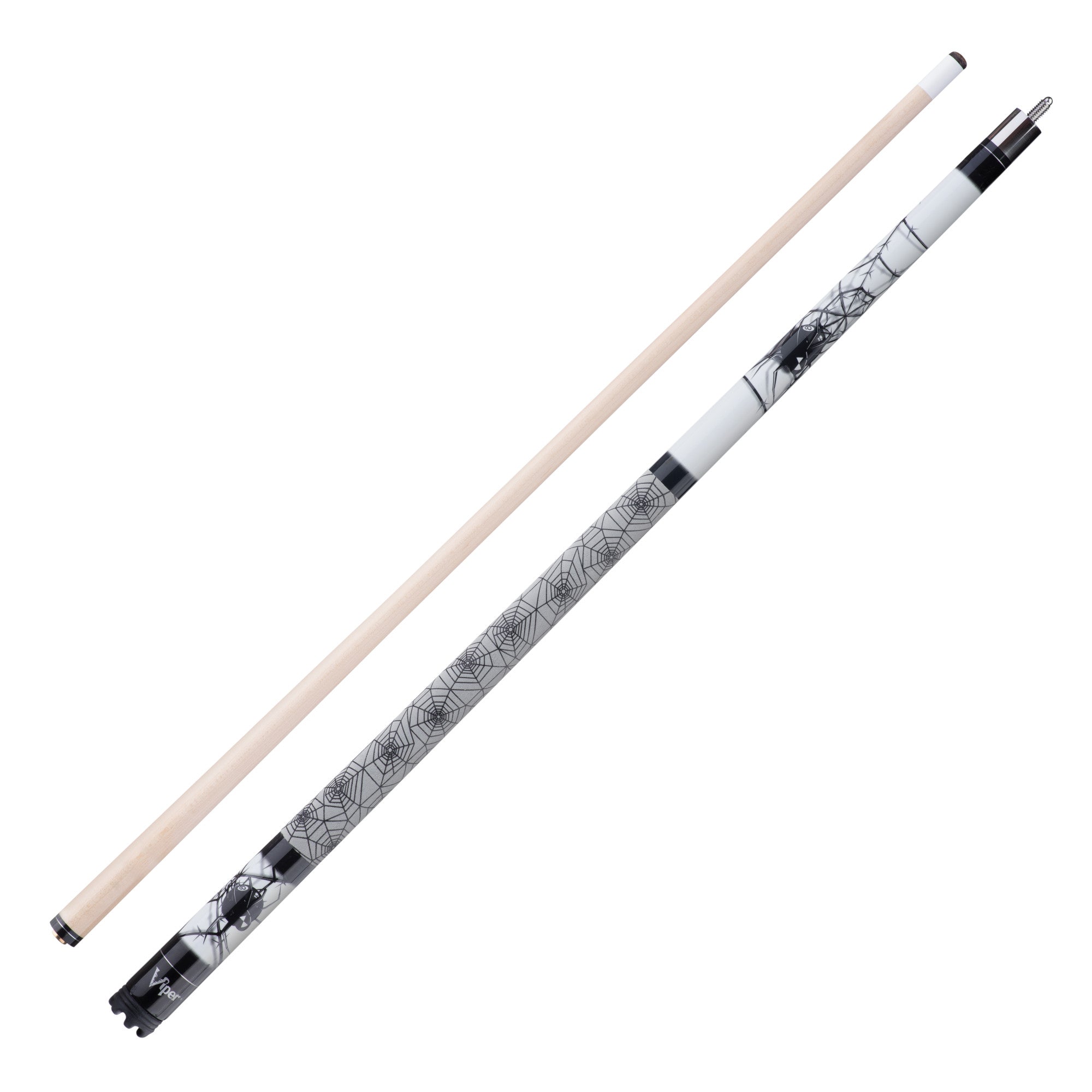 Viper Revolution Spider Cue and Casemaster Q-Vault Supreme Black Cue Case