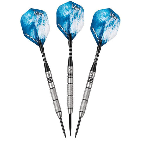 Image of Viper Cold Steel Tungsten Darts Steel Tip Darts 21 Grams and Casemaster Select Pink Nylon Case