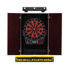 Viper 797 Electronic Dartboard, Metropolitan Mahogany Cabinet, Throw Line Marker & Shadow Buster Bundle
