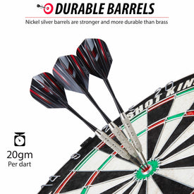 Fat Cat 15 Darts in a Jar Steel Tip 20 Grams 