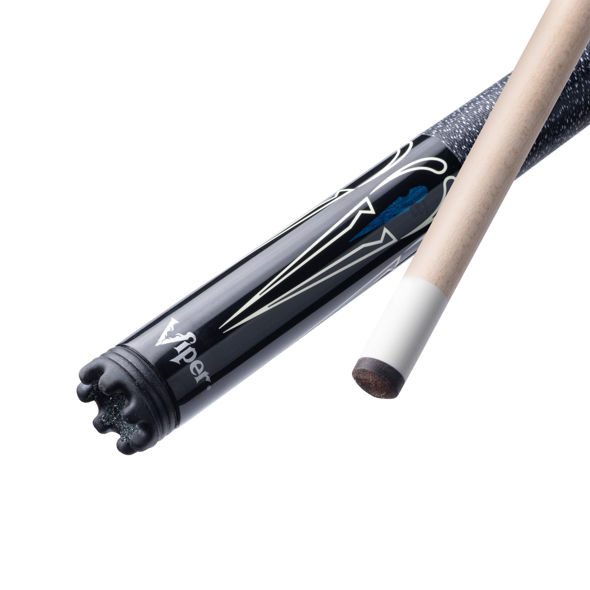 Viper Sinister Series Cue with Black and White Design