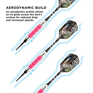 Viper Sure Grip Soft Tip Darts Pink