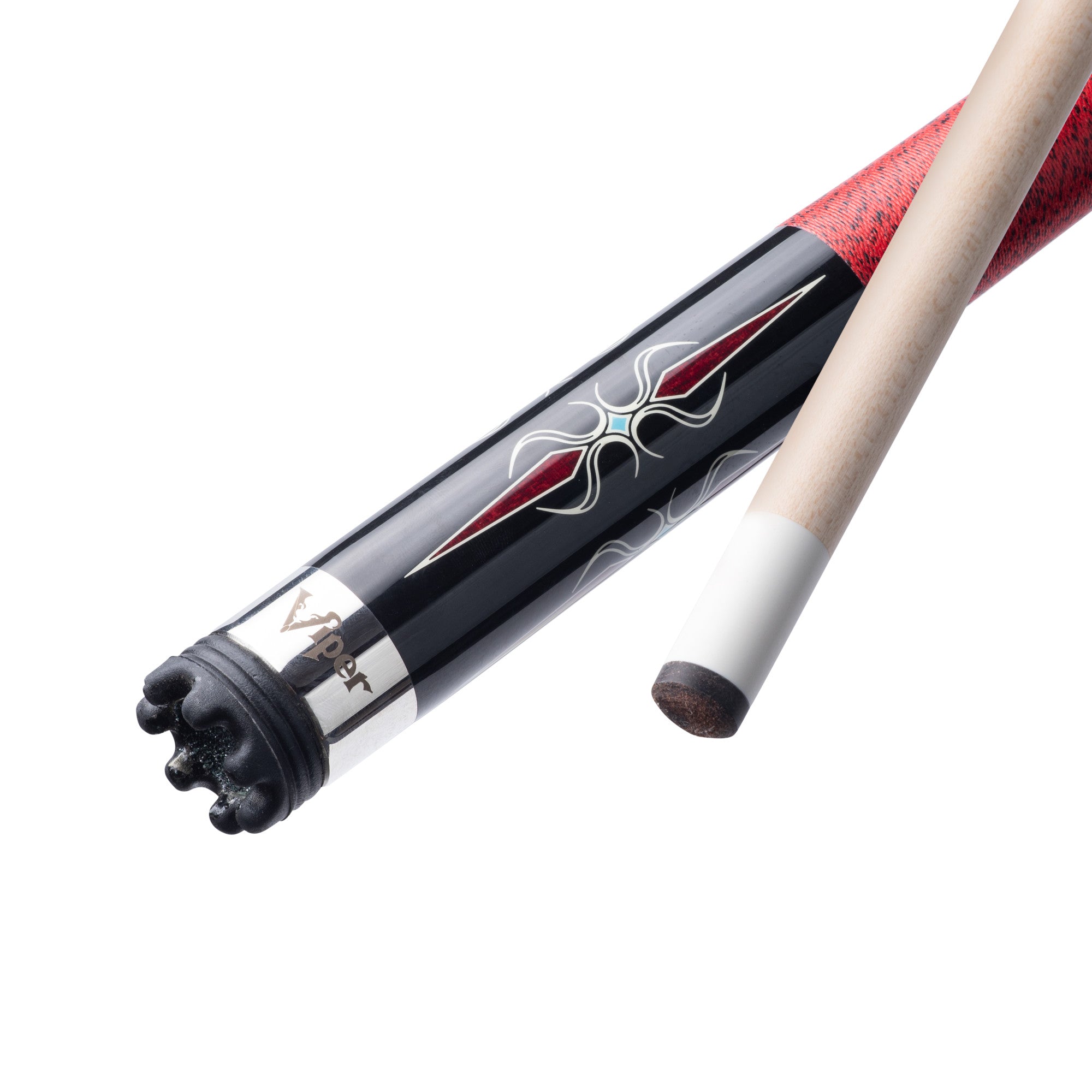 Viper Sinister Series Cue with Red and Black Wrap