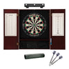 Viper Dead On Sisal Dartboard, Metropolitan Mahogany Cabinet, Shadow Buster Dartboard Lights & Padded Dart Mat