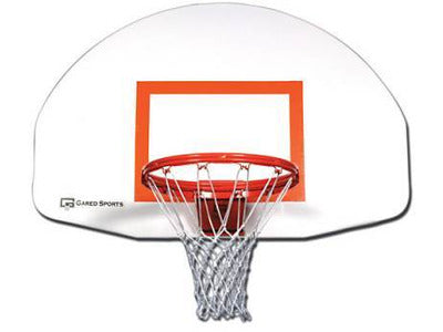 Gared&#174; Fan-Shaped Steel Backboard - HomeFitPlay