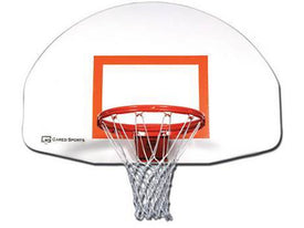 Gared&#174; Fan-Shaped Steel Backboard - HomeFitPlay