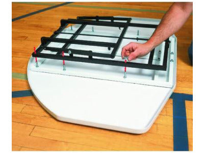 Bison Easy-Up&trade; 6-in-1 Mini Basketball Goal - HomeFitPlay