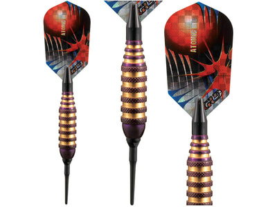 Viper Atomic Bee Purple Soft Tip Darts 16 Grams - HomeFitPlay
