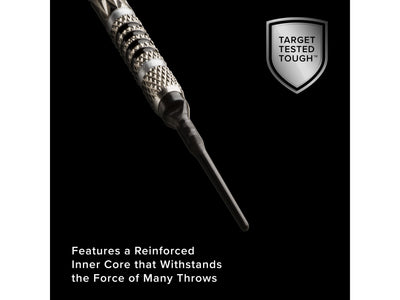 Viper Tufflex Tips II 2BA Black 500Ct Soft Dart Tips - HomeFitPlay