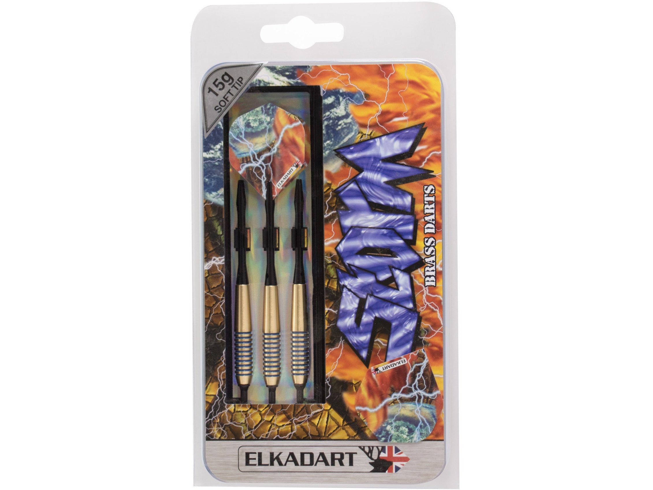 Elkadart Storm Soft Tip Darts Black Rings - HomeFitPlay