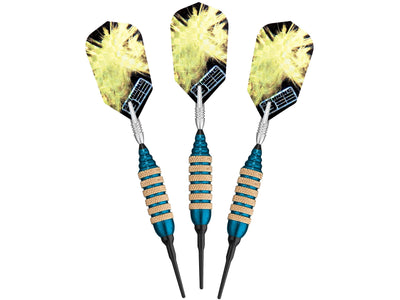 Viper Spinning Bee Blue Soft Tip Darts 16 Grams - HomeFitPlay