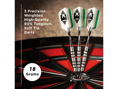 Viper Element 90% Tungsten Soft Tip Darts Knurled Barrel 18 Grams - HomeFitPlay