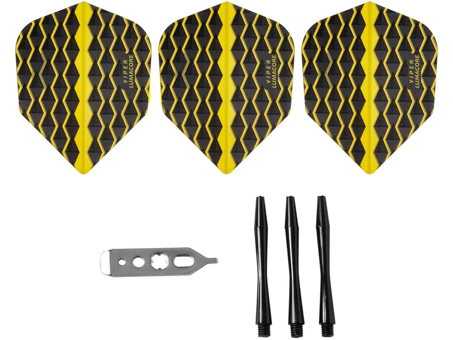 Viper The Freak Steel Tip Darts Knurled and Shark Fin Barrel 22 Grams - HomeFitPlay