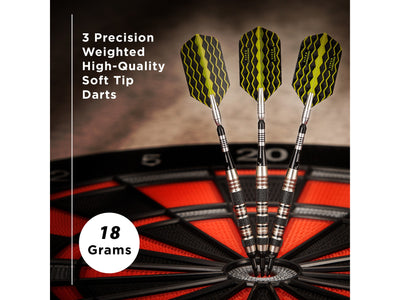 Viper The Freak Soft Tip Darts Knurled and Shark Fin Barrel 18 Grams - HomeFitPlay