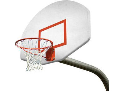 4' Gooseneck System - Breakaway Rim & Nylon Net - HomeFitPlay