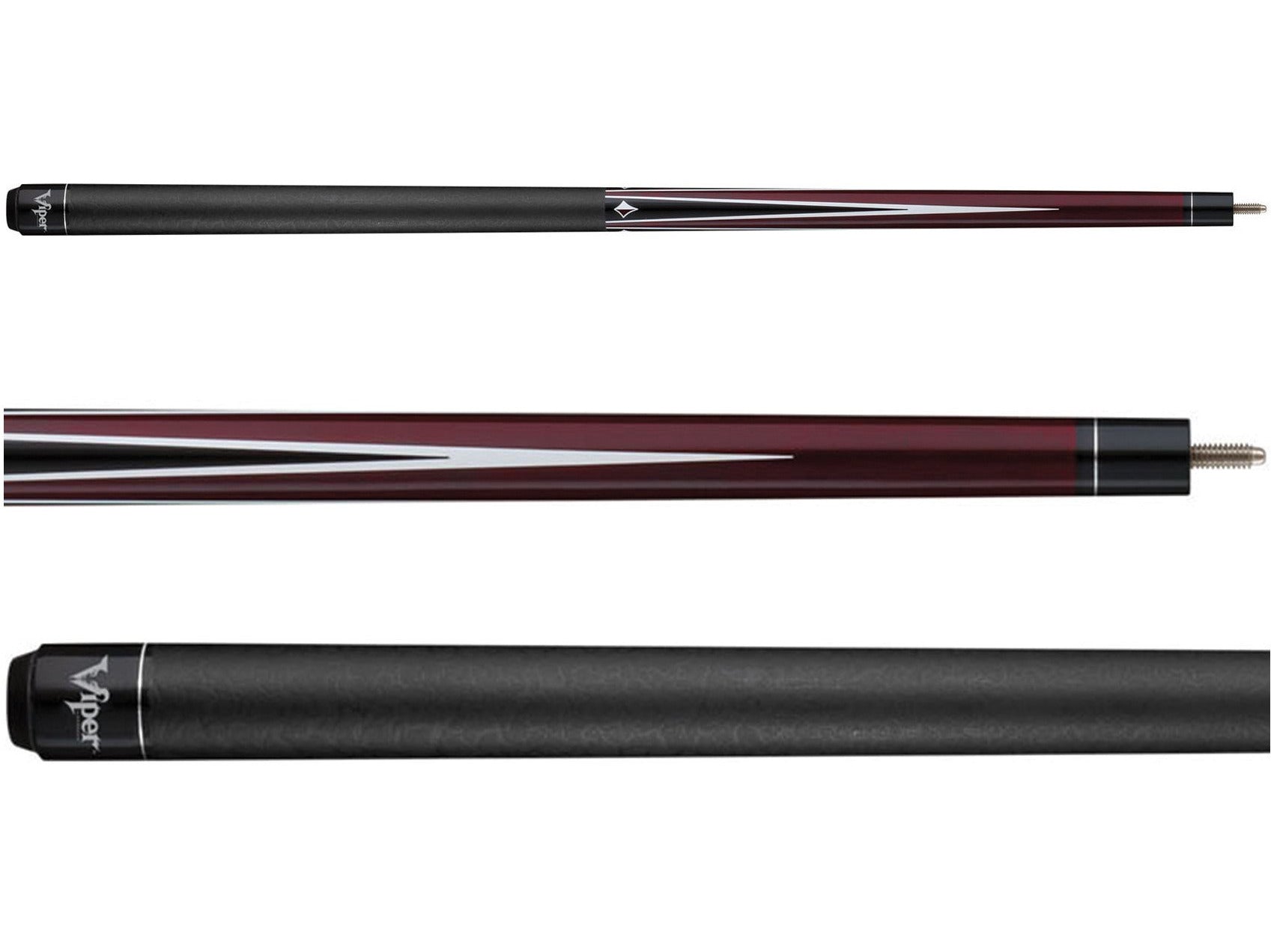 Viper Diamond Burgundy Stain Cue - HomeFitPlay
