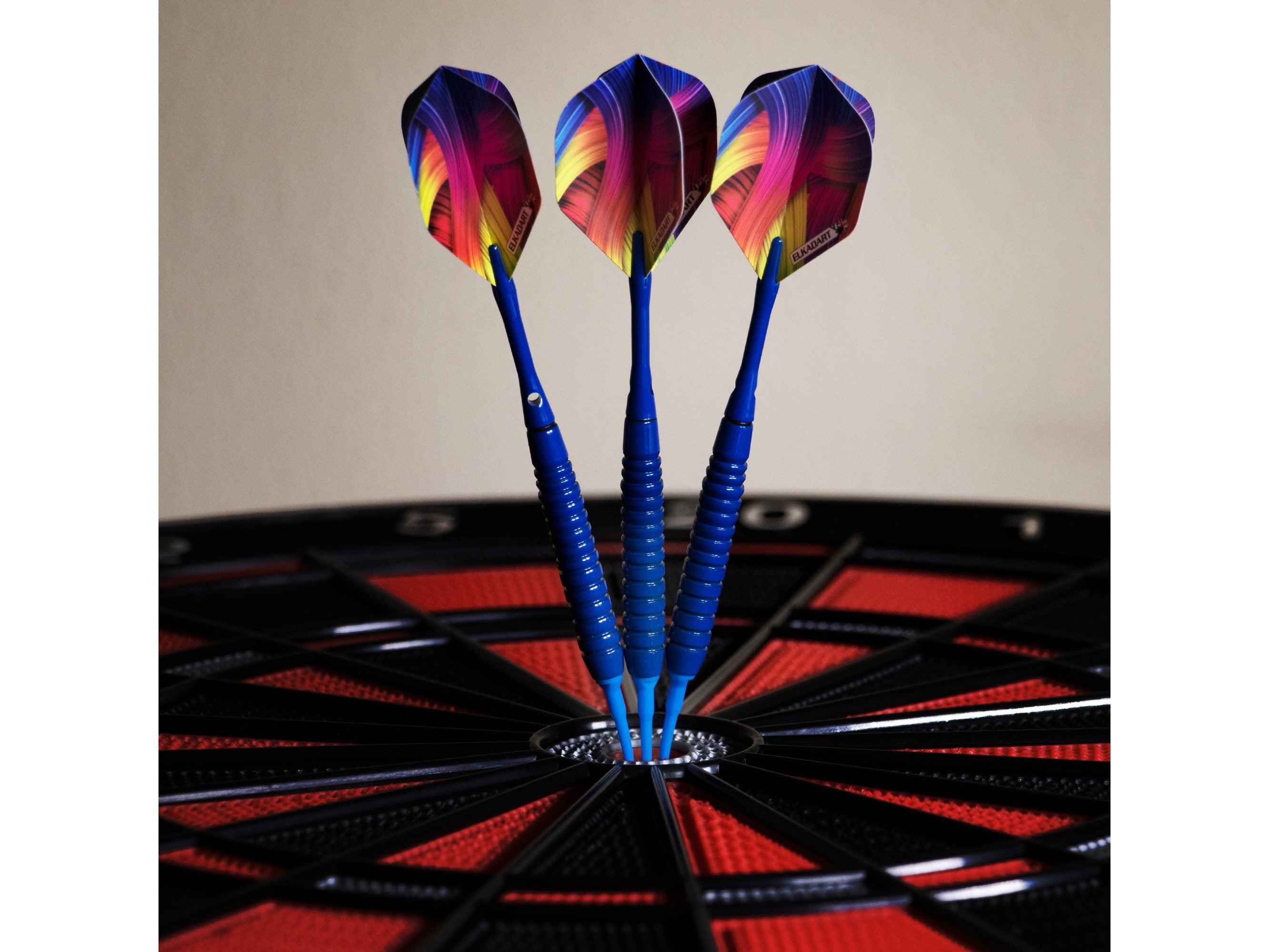 Elkadart Neon Blue Soft Tip Darts 18 Grams - HomeFitPlay