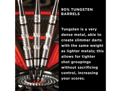 Viper Element 90% Tungsten Soft Tip Darts Grooved Barrel 18 Grams - HomeFitPlay