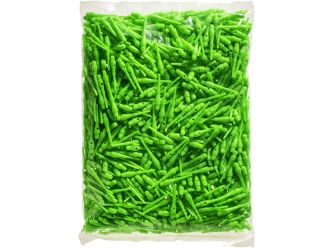 Image of Viper Tufflex Tips III 2BA 1000Ct Soft Dart Tips Green - HomeFitPlay