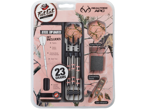 Image of Fat Cat Realtree APC Steel Tip Darts 23gm - HomeFitPlay