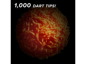 Viper Tufflex Tips III 2BA 1000Ct Soft Dart Tips Orange 