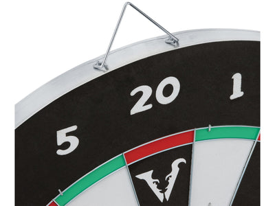 Viper Double Play Coiled Paper Fiber Dartboard with Darts - HomeFitPlay