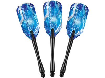 Viper Silver Thunder Soft Tip Darts 1 Knurled Ring 20 Grams - HomeFitPlay
