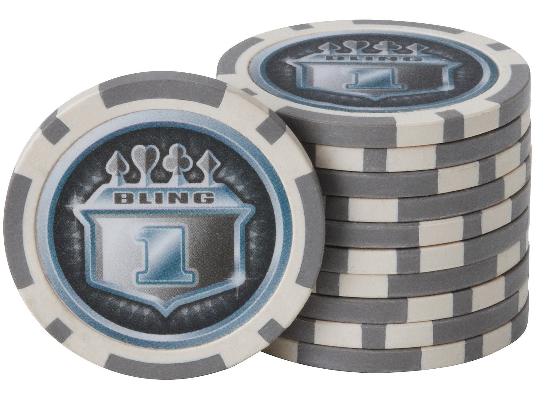 Fat Cat Bling 13.5 Grams 500Ct Poker Chip Set - HomeFitPlay