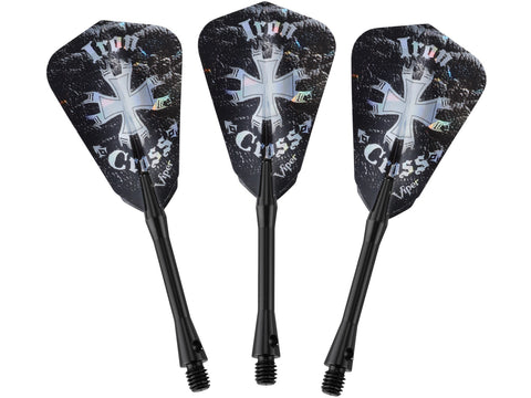 Image of Viper Desperado 80% Tungsten Steel Tip Darts Iron Cross 24 Grams - HomeFitPlay