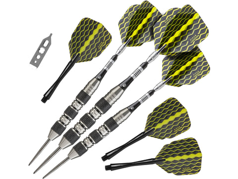 Image of Viper The Freak Steel Tip Darts Knurled and Shark Fin Barrel 22 Grams - HomeFitPlay