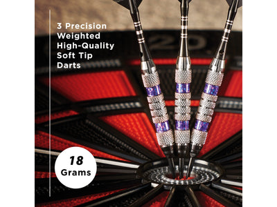 Viper Wind Runner Purple Soft Tip Darts 18 Grams - HomeFitPlay