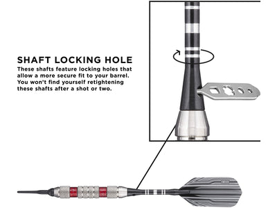 Viper Wind Runner Red Soft Tip Darts 18 Grams - HomeFitPlay
