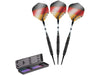 Elkadart Titanium 90% Tungsten Soft Tip Darts Black Titanium Coating Shark Fin Barrel - HomeFitPlay