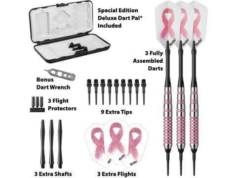 Image of Fat Cat Pink Lady Soft Tip Darts 16 Grams - HomeFitPlay