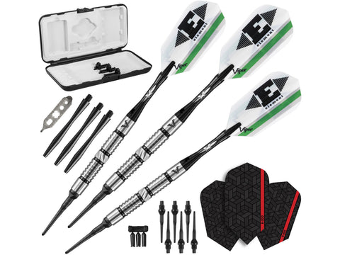 Image of Viper Element 90% Tungsten Soft Tip Darts Shark Kin Barrel 18 Grams - HomeFitPlay