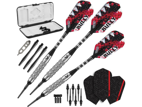 Image of Viper Bully 80% Tungsten Soft Tip Dart Set 5 Knurled Rings 18 Grams - HomeFitPlay