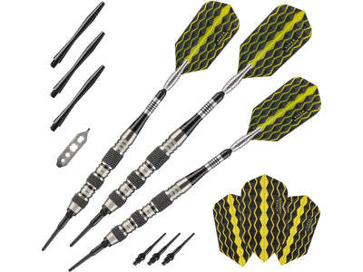 Viper The Freak Soft Tip Darts Knurled and Shark Fin Barrel 18 Grams - HomeFitPlay