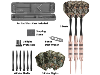 Fat Cat Realtree Hardwoods HD Steel Tip Darts 23gm - HomeFitPlay
