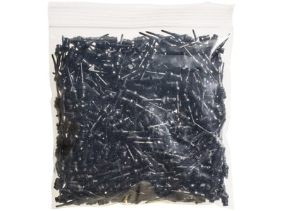 Viper Tufflex Tips II 1/4" Black 500Ct Soft Dart Tips - HomeFitPlay