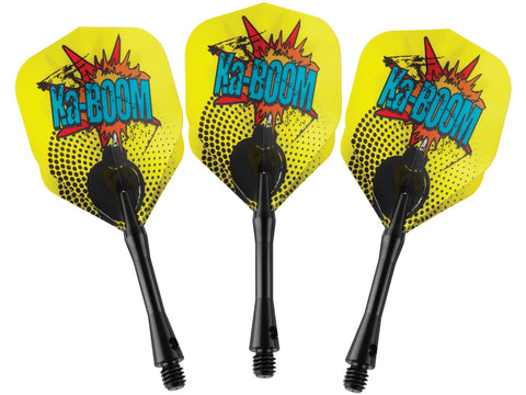 Image of Viper Comix Steel Tip Darts Black 22 Grams - HomeFitPlay