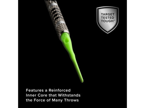 Image of Viper Tufflex Tips III 2BA 1000Ct Soft Dart Tips Green - HomeFitPlay