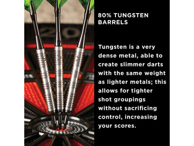 Viper Sidewinder 80% Tungsten Soft Tip Darts Shark Fin Barrel 18 Grams - HomeFitPlay