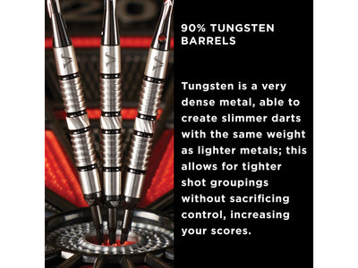 Viper Element 90% Tungsten Soft Tip Darts Shark Kin Barrel 18 Grams - HomeFitPlay