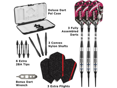 Viper Grim Reaper 80% Tungsten Soft Tip Darts Blue Rings - HomeFitPlay