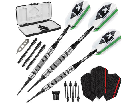 Image of Viper Element 90% Tungsten Soft Tip Darts Knurled Barrel 18 Grams - HomeFitPlay