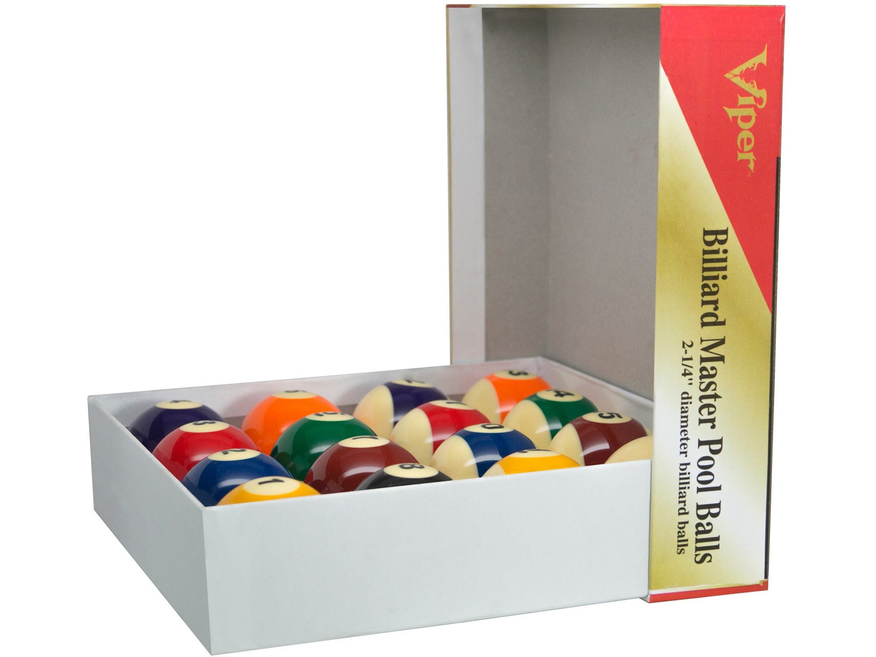 Viper Billiard Master Pool Ball Set - HomeFitPlay