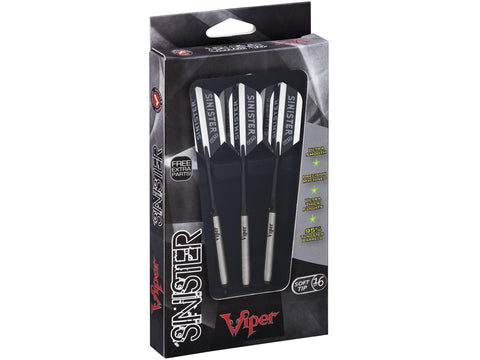 Image of Viper Sinister 95% Tungsten Soft Tip Darts Smooth Barrel 16 Grams - HomeFitPlay