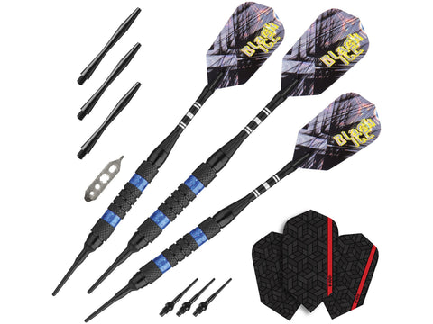 Image of Viper Black Ice Blue Soft Tip Darts - HomeFitPlay