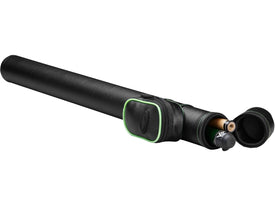 Casemaster Q-Vault Supreme Black with Green Trim Cue Case - HomeFitPlay