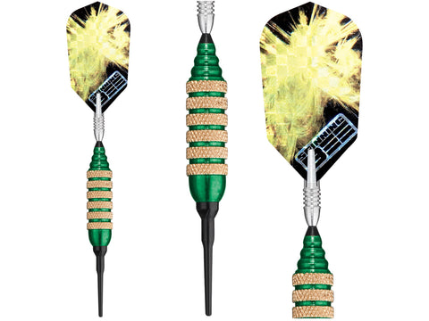 Image of Viper Spinning Bee Green Soft Tip Darts 16 Grams - HomeFitPlay